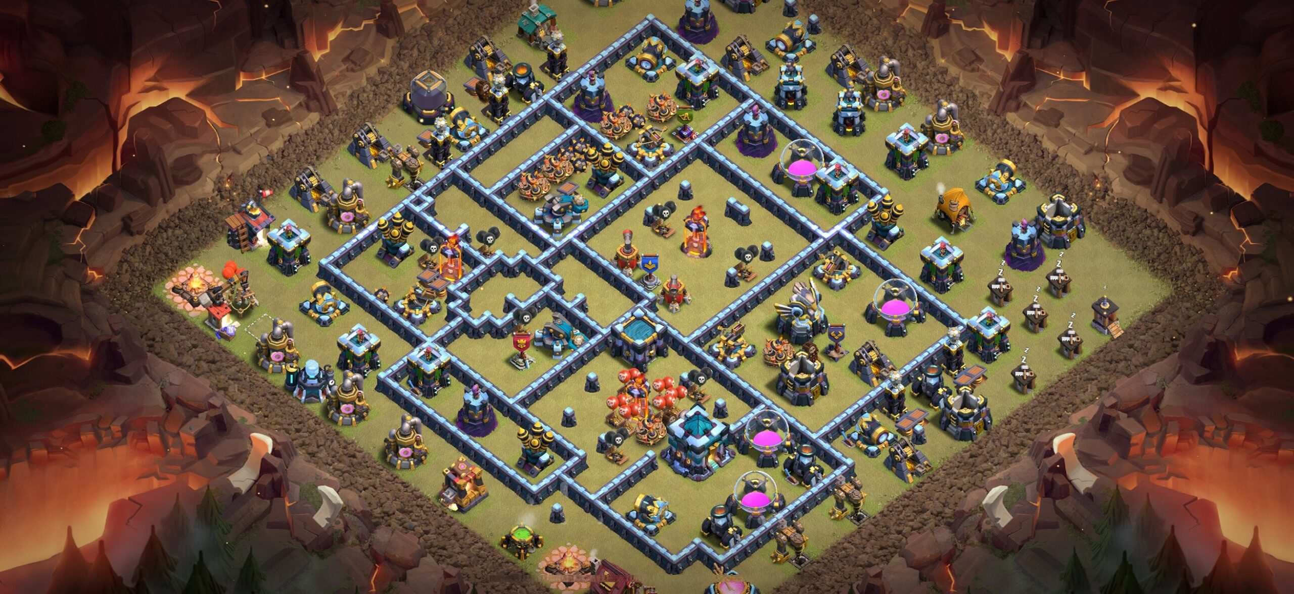 TH13 War Base - Top Town Hall 13 War Base with Link (#29) - Clash of Clans 2025​ TH13 Base