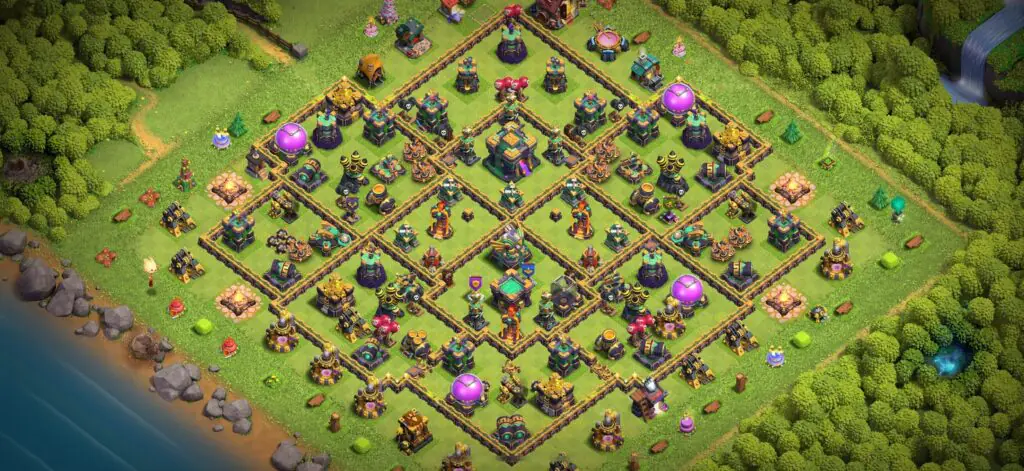 TH14 Defense Base - Top Town Hall 14 Defense Base with Link (#27) - Clash of Clans 2025​ TH14 Base