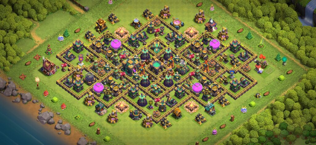 TH14 Defense Base - Top Town Hall 14 Defense Base with Link (#29) - Clash of Clans 2025​ TH14 Base