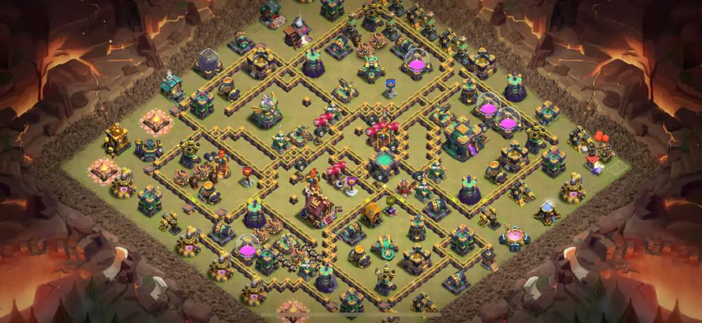 TH14 War Base - Top Town Hall 14 War Base with Link (#31) - Clash of Clans 2025​ TH14 Base