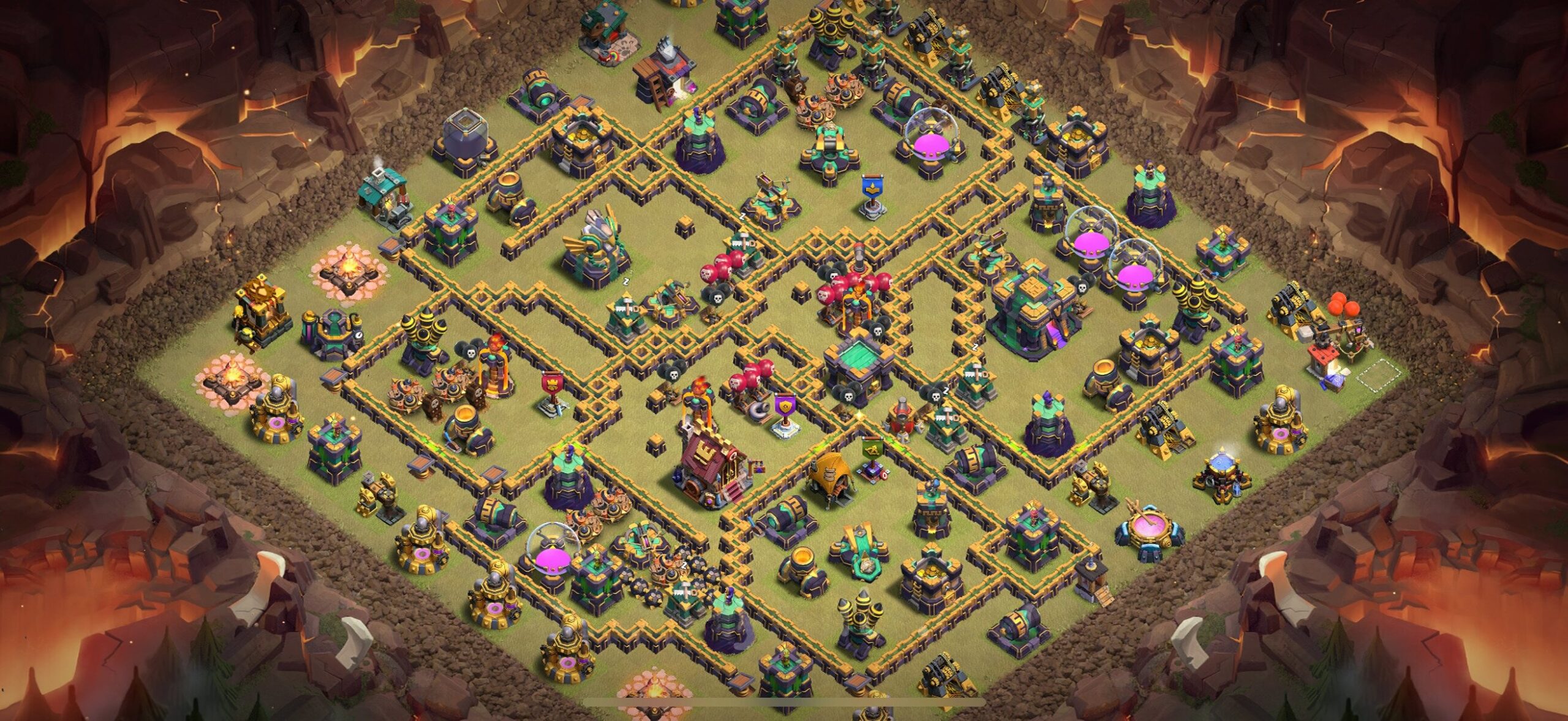 TH14 War Base - Top Town Hall 14 War Base with Link (#31) - Clash of Clans 2025​ TH14 Base
