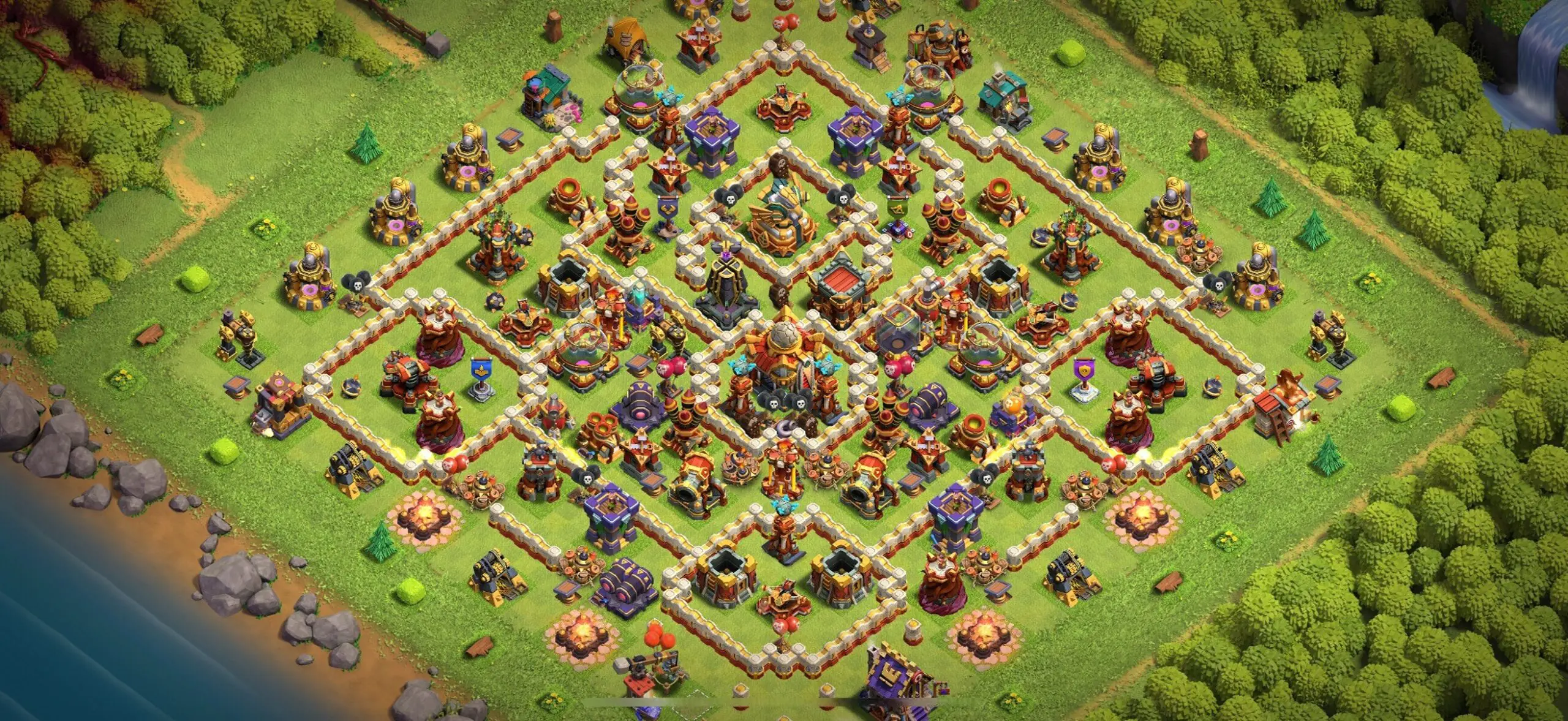 TH16 Defense Base - Top Town Hall 16 Defense Base with Link (#29) - Clash of Clans 2025​ TH16 Base