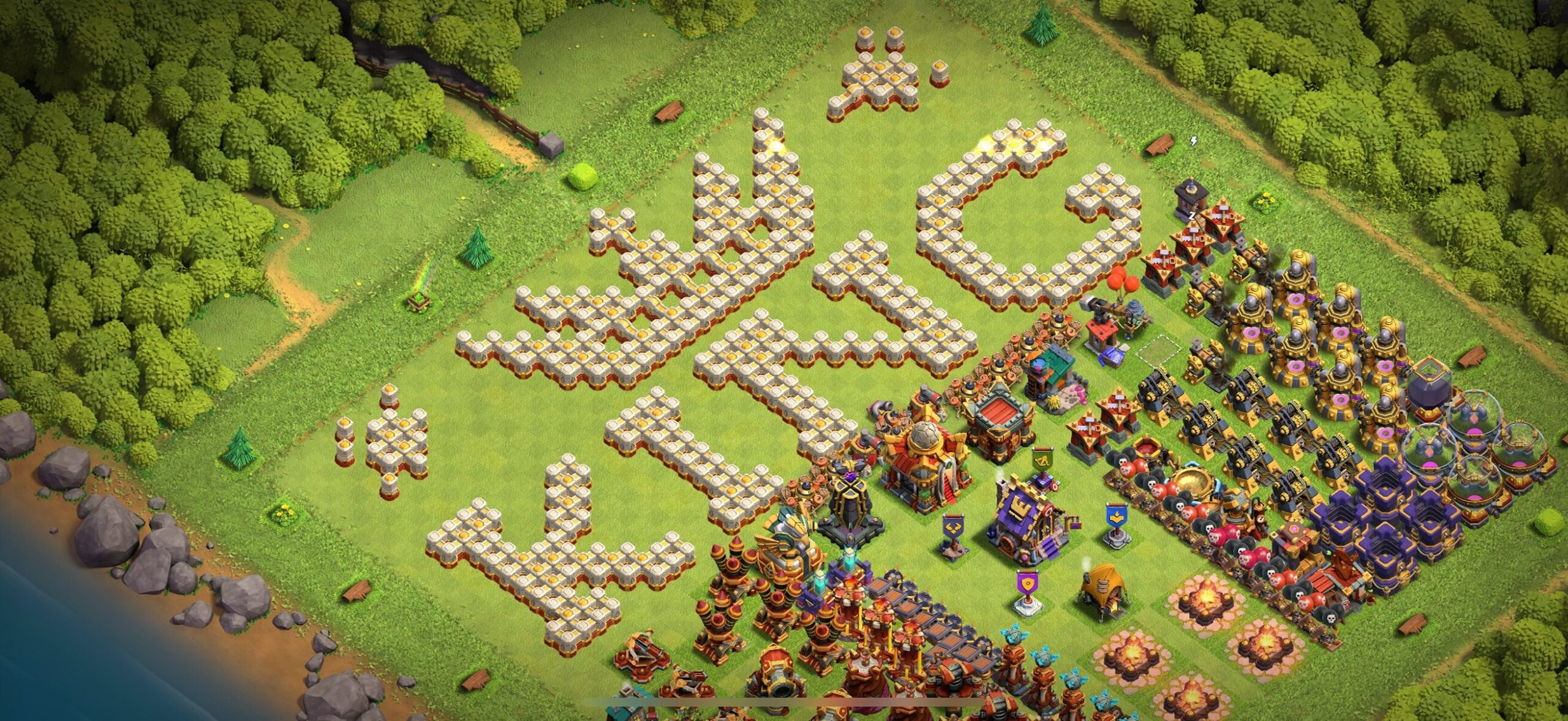 TH16 Troll Base - Top Town Hall 16 Troll/Funny Base with Link (#7) - Clash of Clans 2025​ TH16 Base