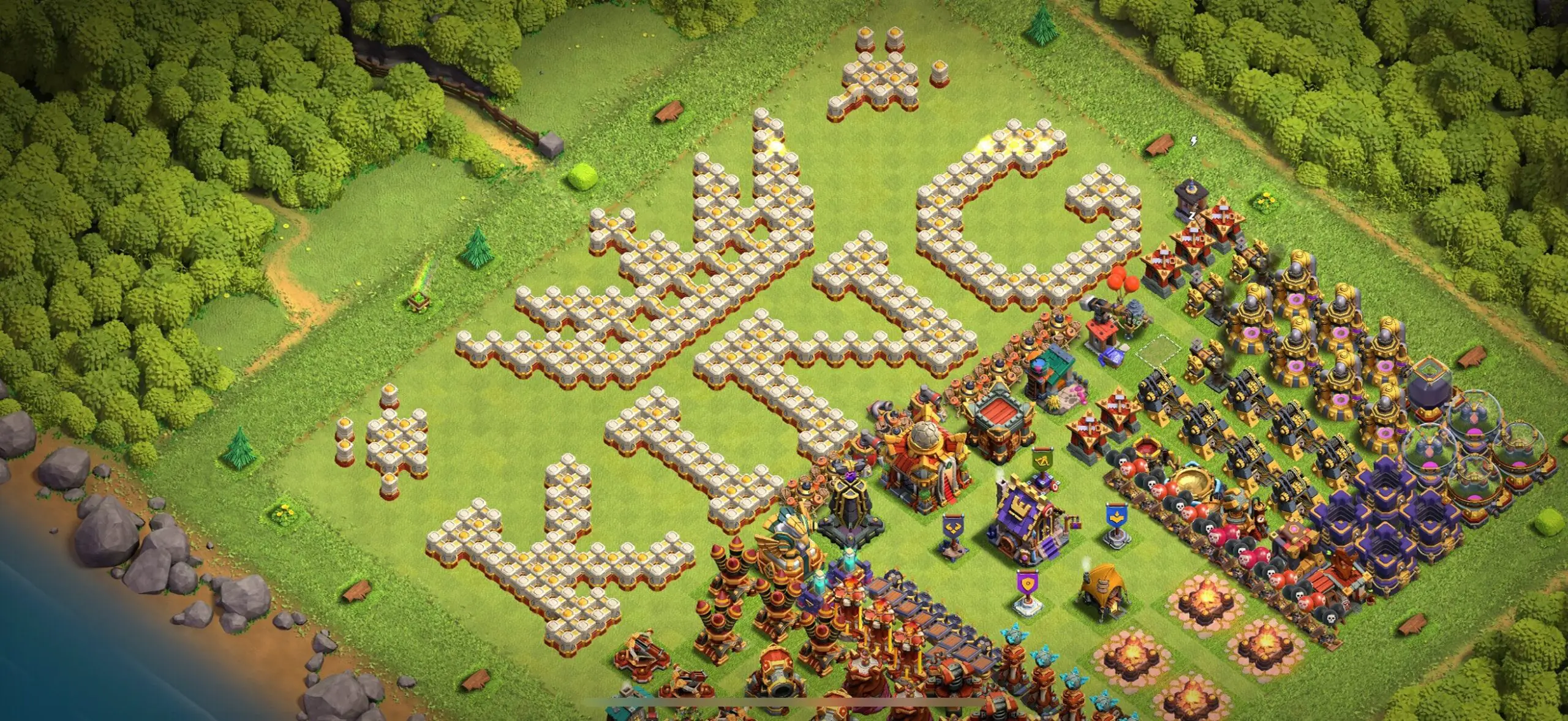 TH16 Troll Base - Top Town Hall 16 Troll/Funny Base with Link (#7) - Clash of Clans 2025​ TH16 Base