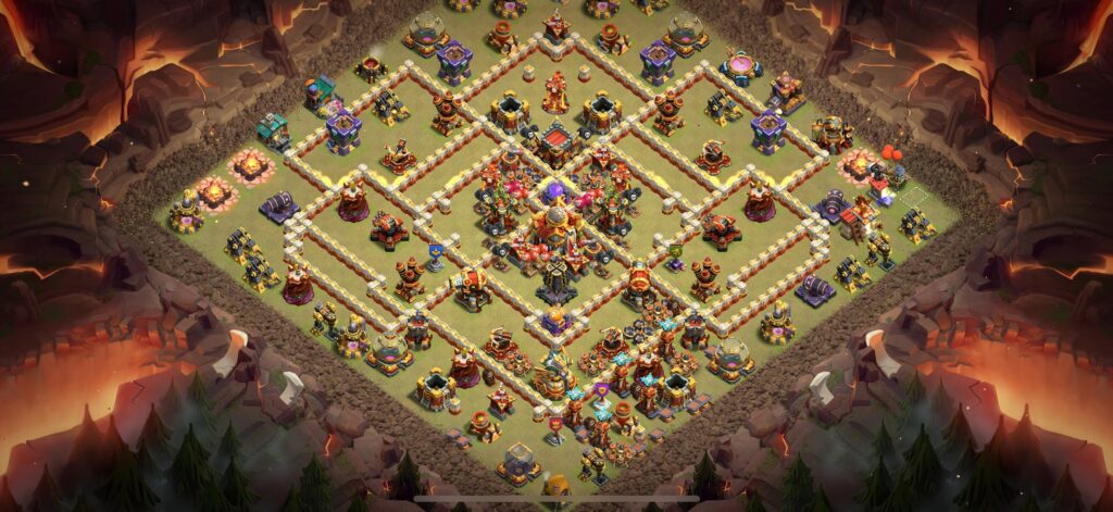 TH16 War Base - Top Town Hall 16 War Base with Link (#40) - Clash of Clans 2025​ TH16 Base