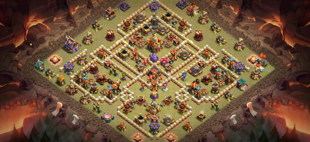 TH16 War Base - Top Town Hall 16 War Base with Link (#41) - Clash of Clans 2025​ TH16 Base