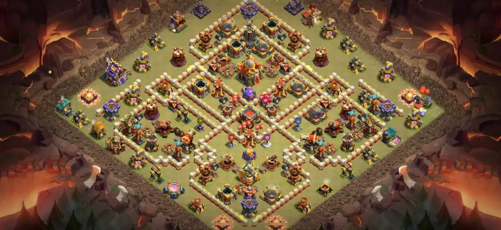 TH16 War Base - Top Town Hall 16 War Base with Link (#41) - Clash of Clans 2025​ TH16 Base