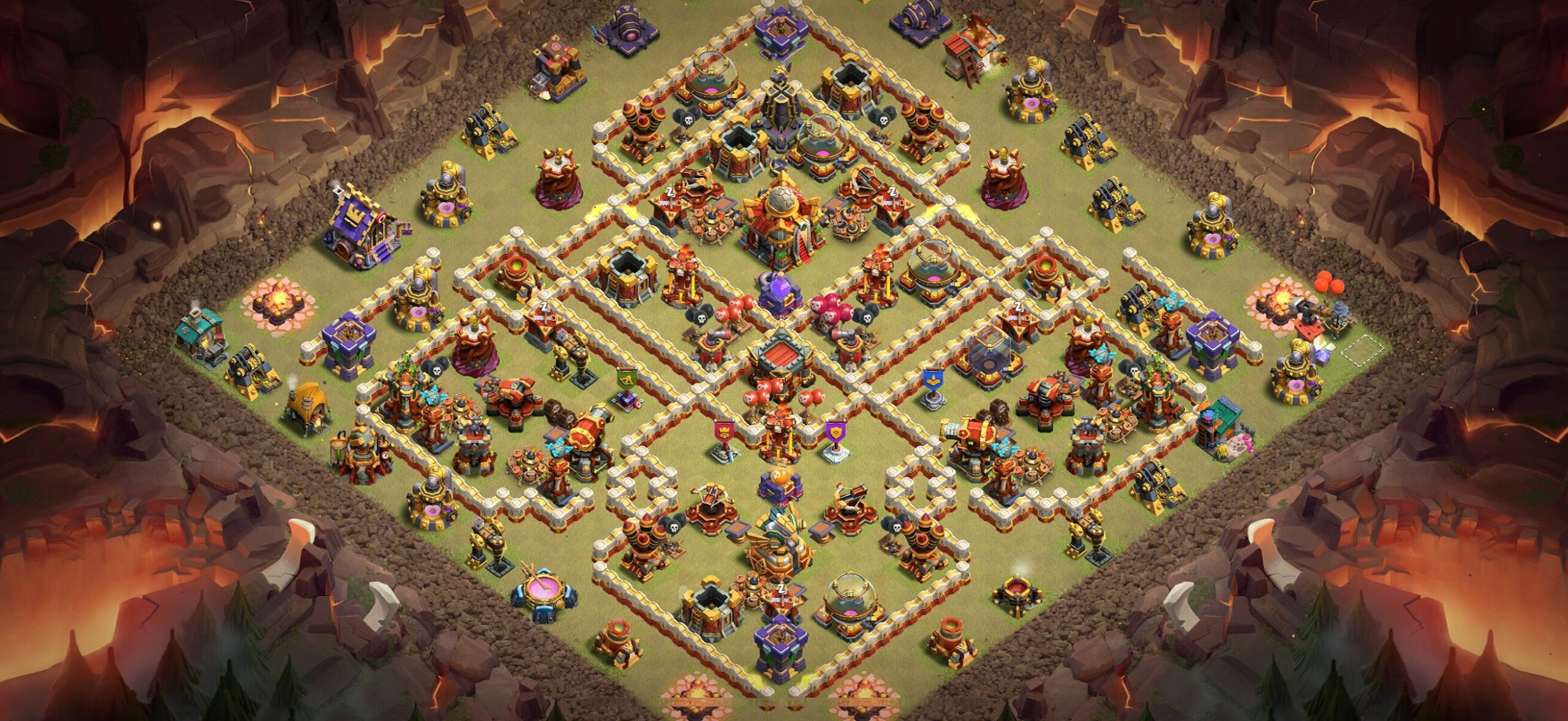 TH16 War Base - Top Town Hall 16 War Base with Link (#41) - Clash of Clans 2025​ TH16 Base