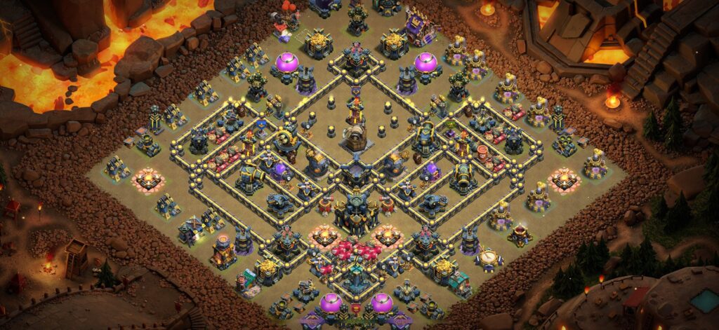 TH17 War Base - Top Town Hall 17 War Base with Link (#40) - Clash of Clans 2025​ TH17 Base